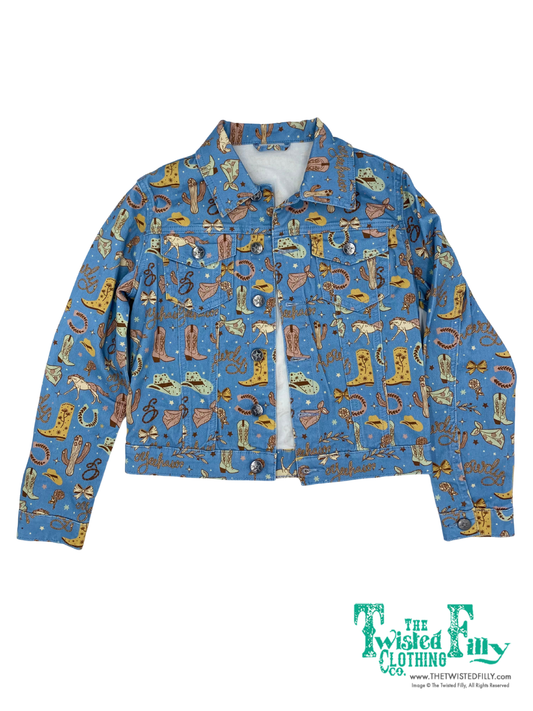 Blue Yee Haw - Toddler Jean Jacket (4pcs)