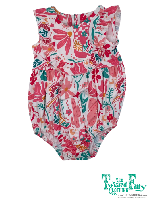BOHO Cowgirl - Sleeveless Ruffle Onsie - Infant (6pcs)