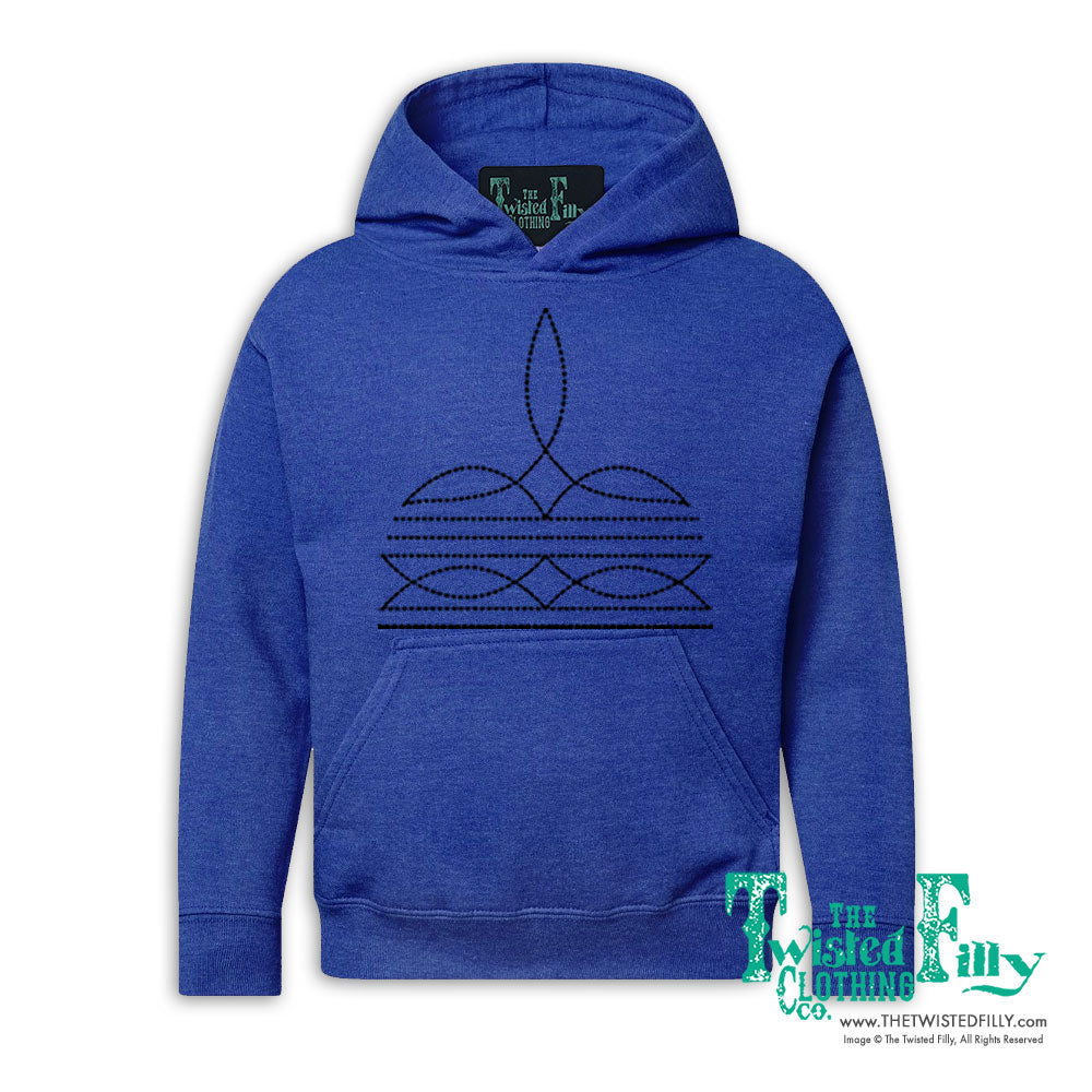 Boot Stitch - Youth Hoodie (7pcs)