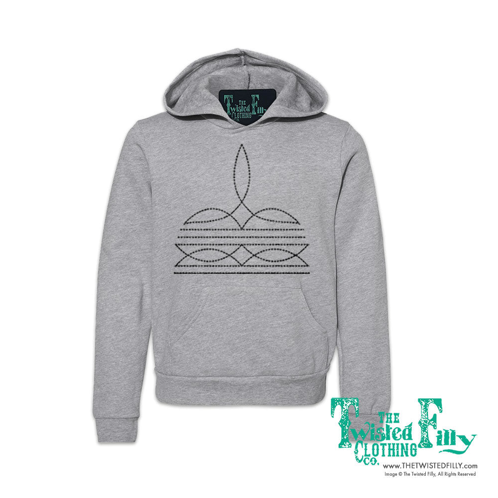 Boot Stitch - Youth Hoodie (7pcs)