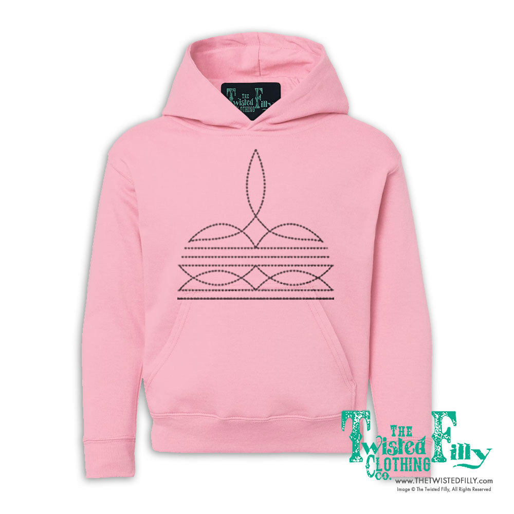Boot Stitch - Youth Hoodie (7pcs)