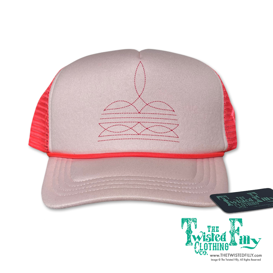 Boot Stitch - Toddler Trucker Hat (2pcs)
