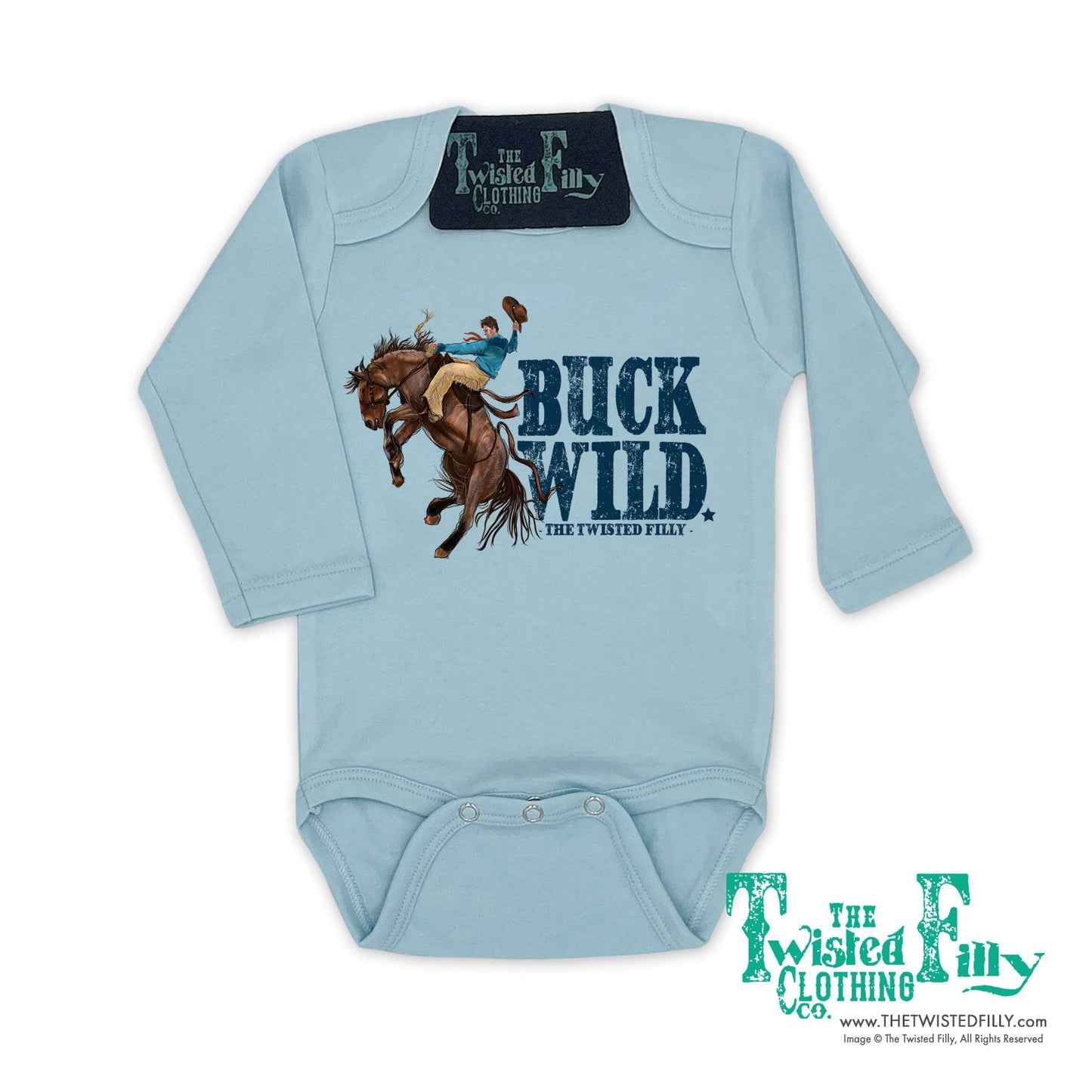Buck Wild - Infant L/S One Piece (6pcs)