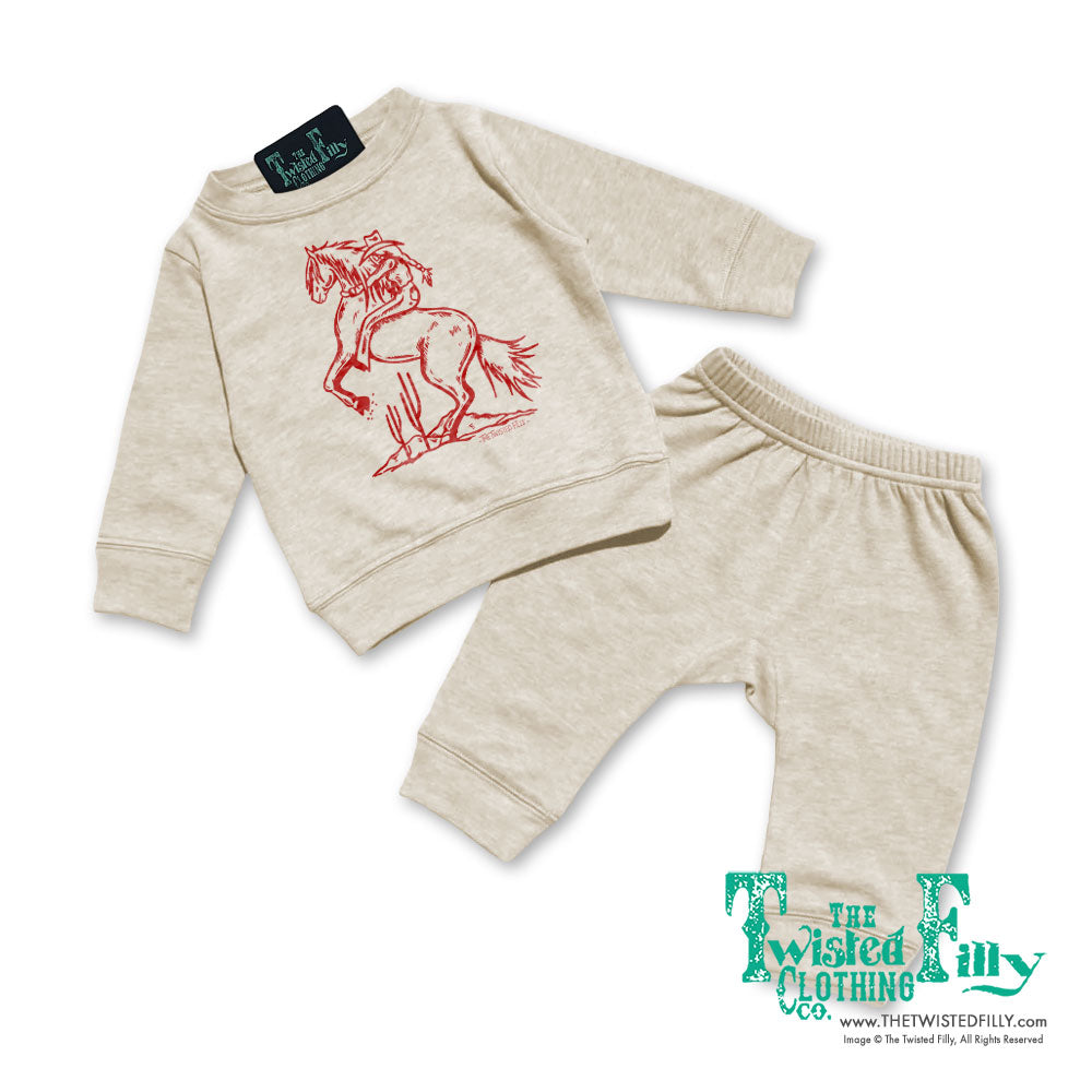 Bucking Cowgirl - Infant Two Piece Outfit (6pcs)