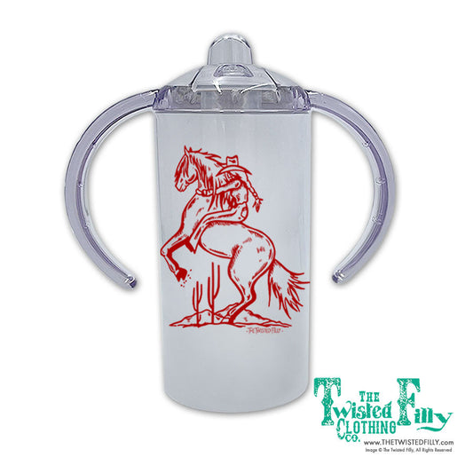 Bucking Cowgirl - Sippy Cup (2pcs)