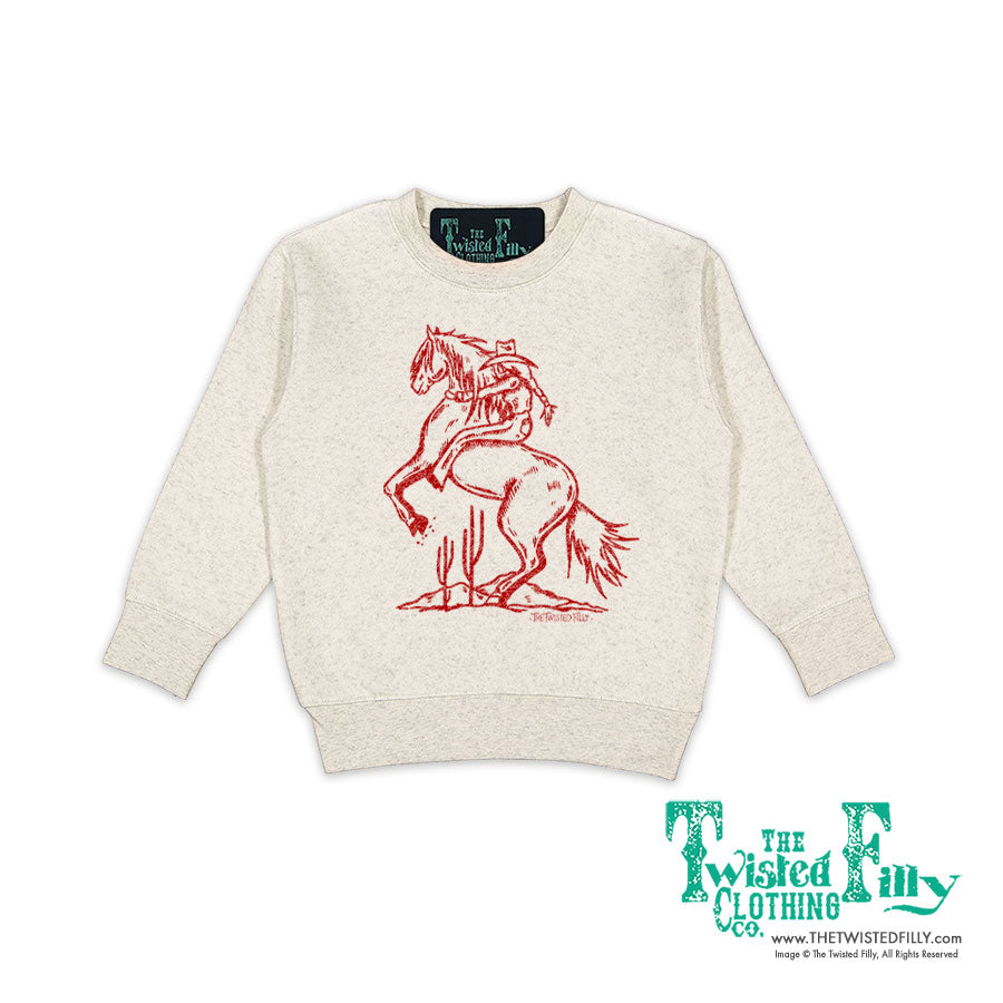 Bucking Cowgirl - Toddler Sweatshirt (6Pcs)