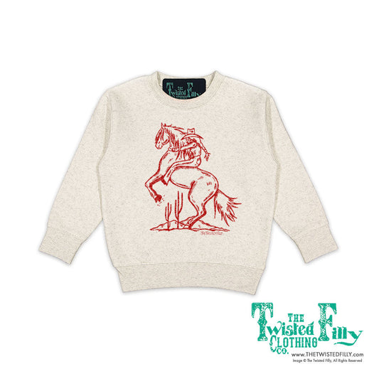 Bucking Cowgirl - Toddler Sweatshirt (6Pcs)