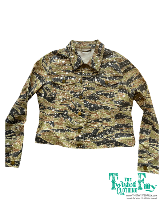 Camo Star - Adult Jean Jacket (7pcs)