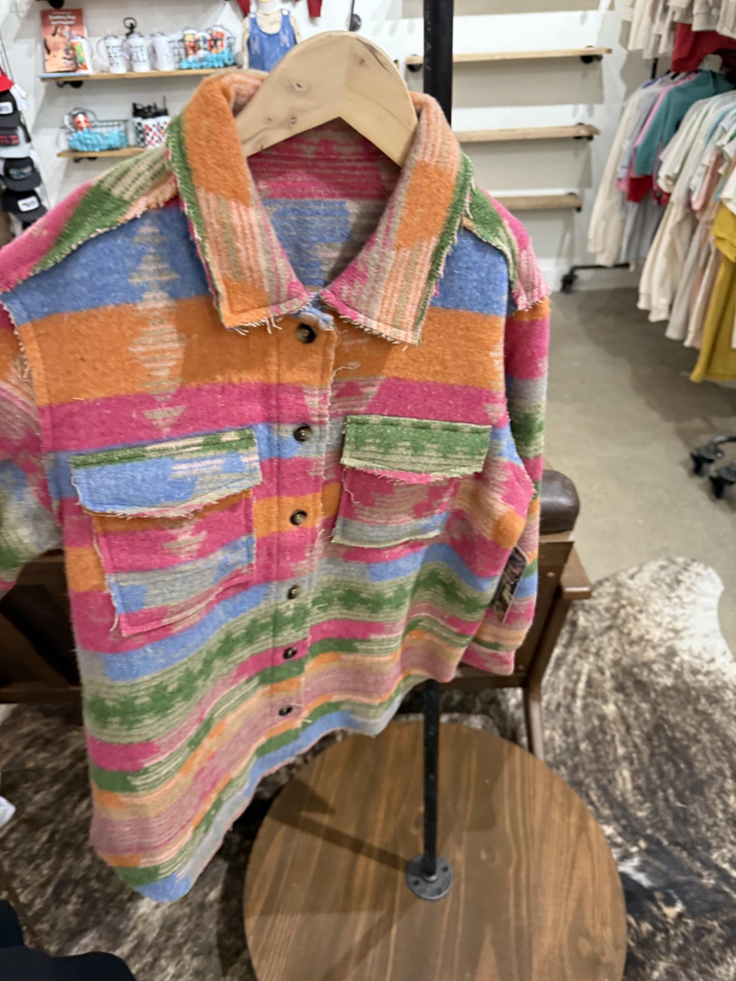 Aztec - Toddler Shacket Shirt Jacket (4pcs)