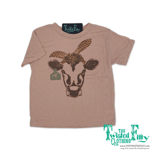 Cheetah Bandana Calf  - Infant Tee (6pcs)