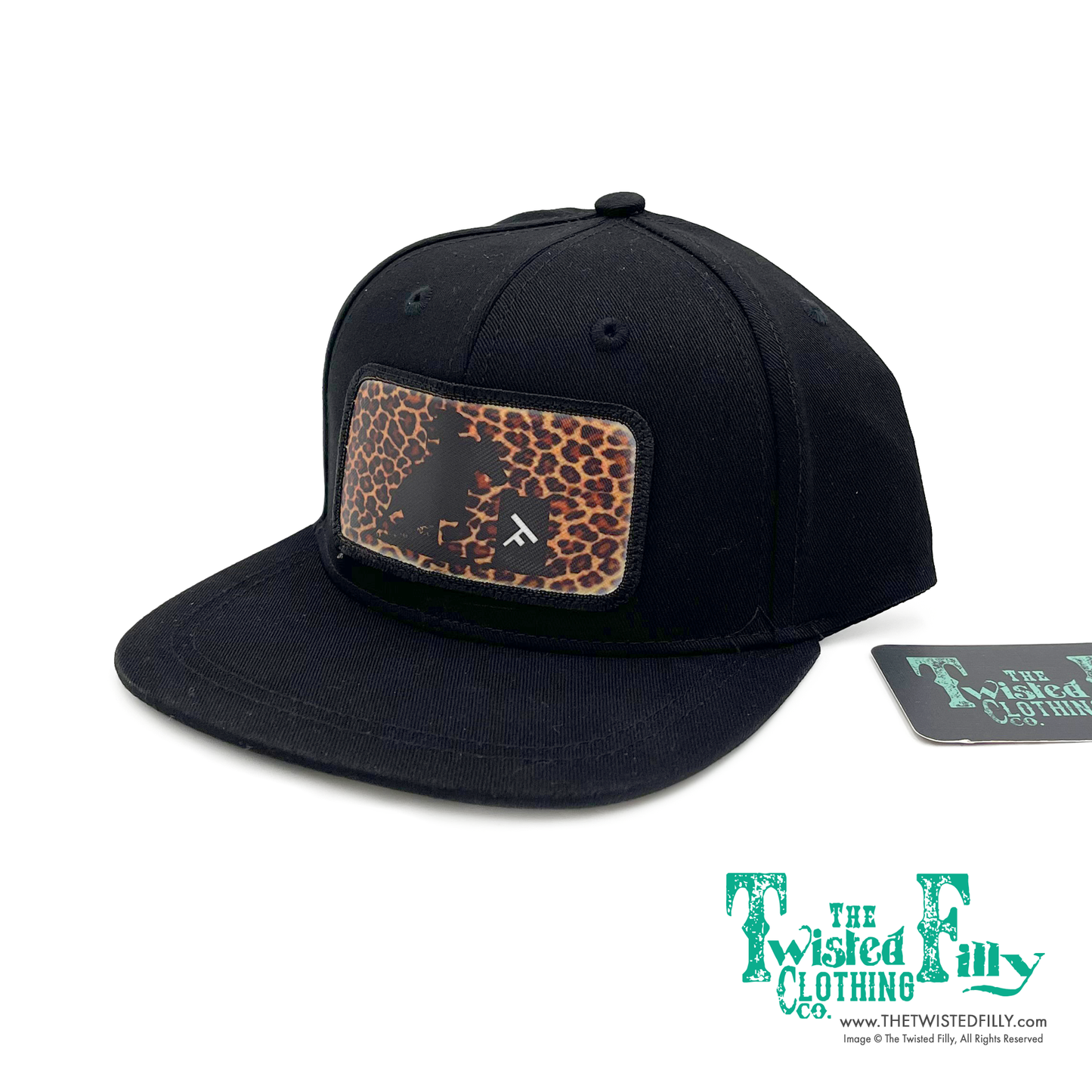 Cheetah Barrel Racer - Toddler Snapback Hat - Black