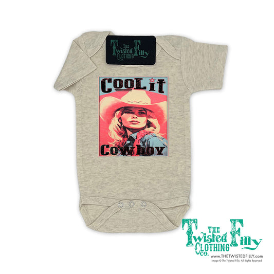 Cool It Cowboy - S/S Girls Infant One Piece (6 Pcs)