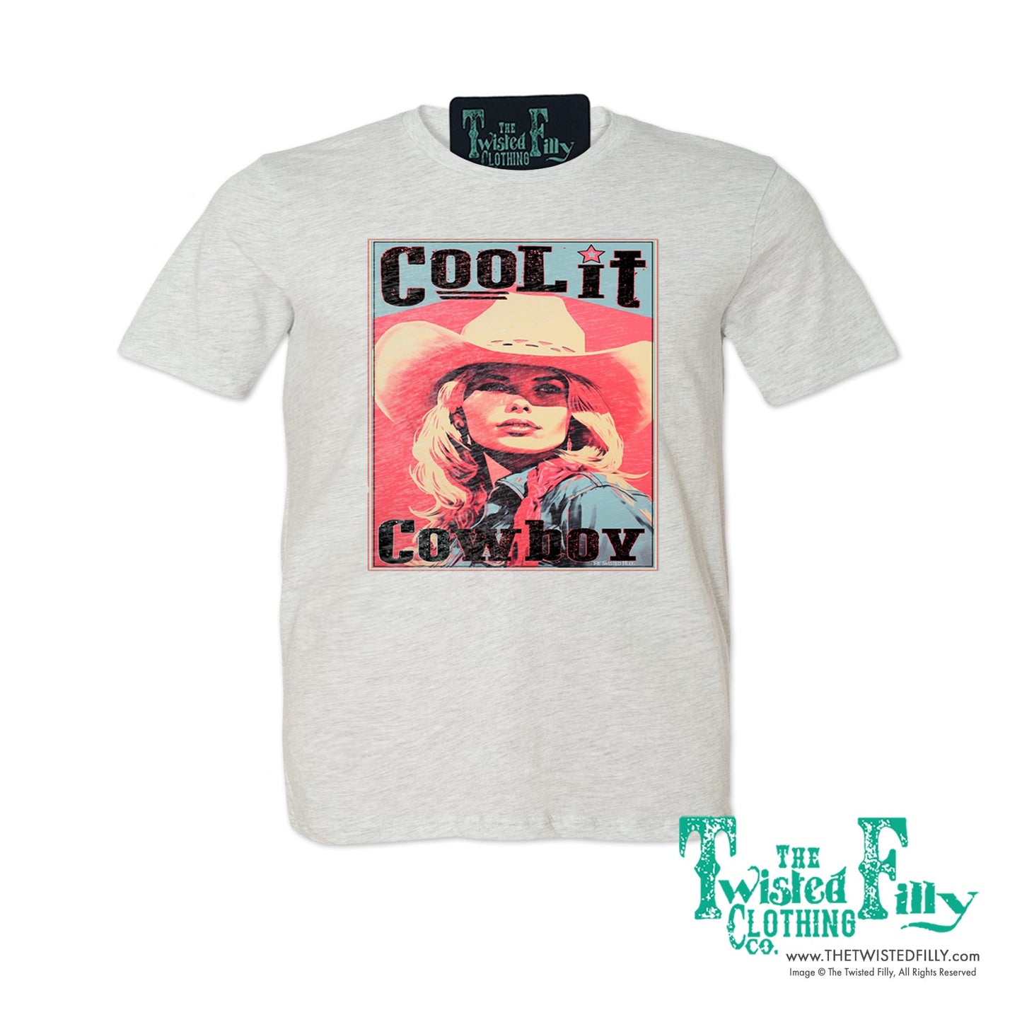 Cool It Cowboy - S/S Adult Crew Neck Womens Tee (7 Pcs)