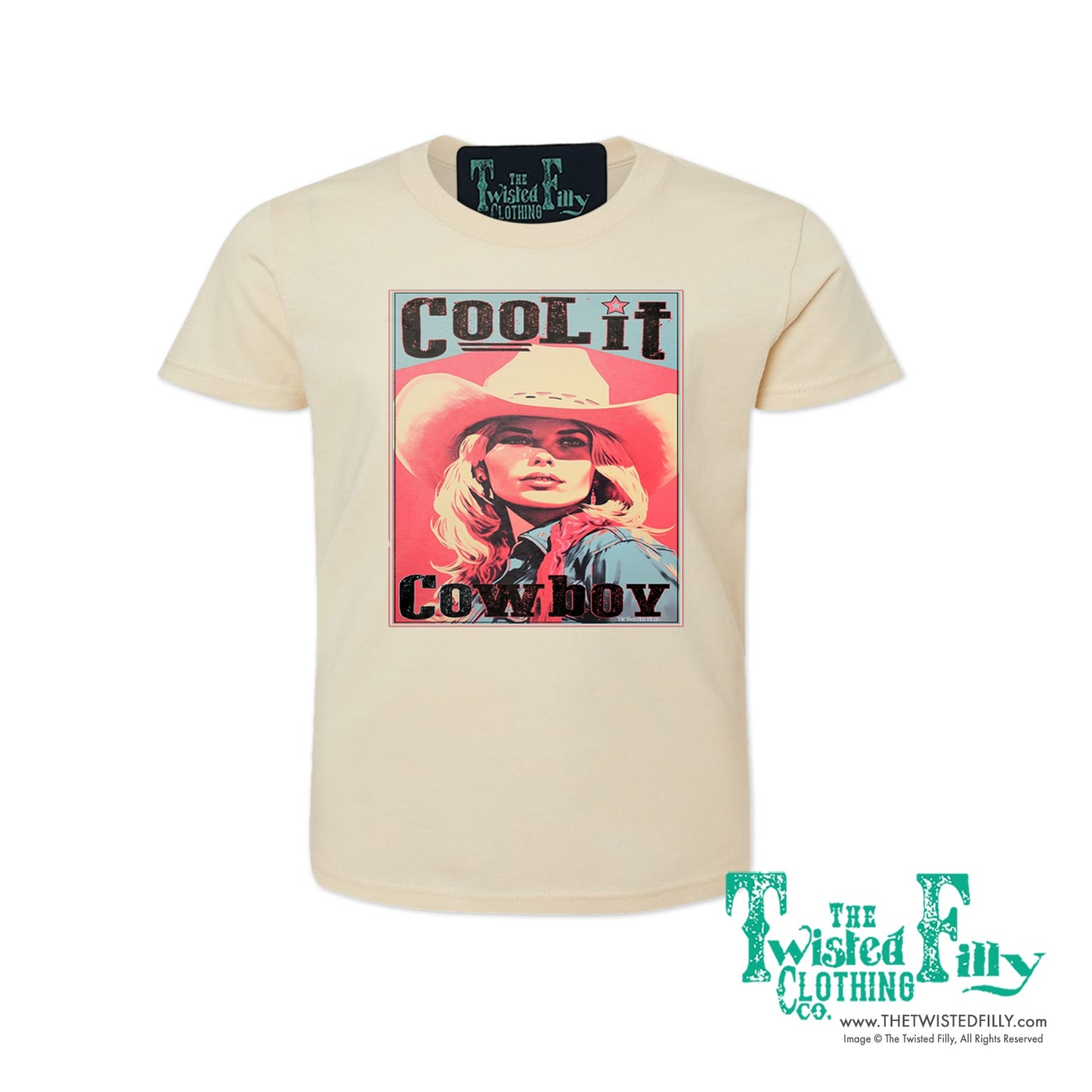 Cool It Cowboy - S/S Adult Crew Neck Womens Tee (7 Pcs)