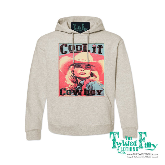 Cool It Cowboy - Adult Womens Hoodie (7 Pcs)