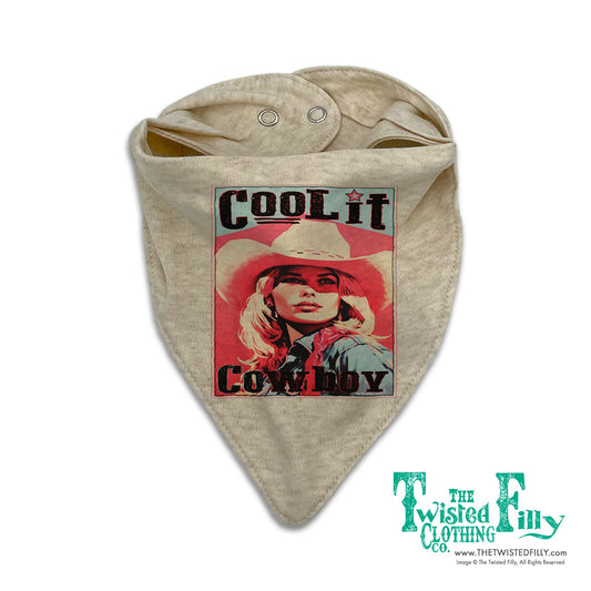Cool It Cowboy Infant Bandana Bib (3 Pcs)