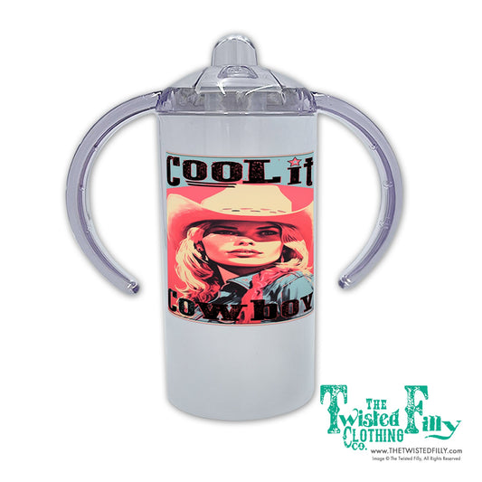 Cool It Cowboy Girls Toddler Sippy (2pc)