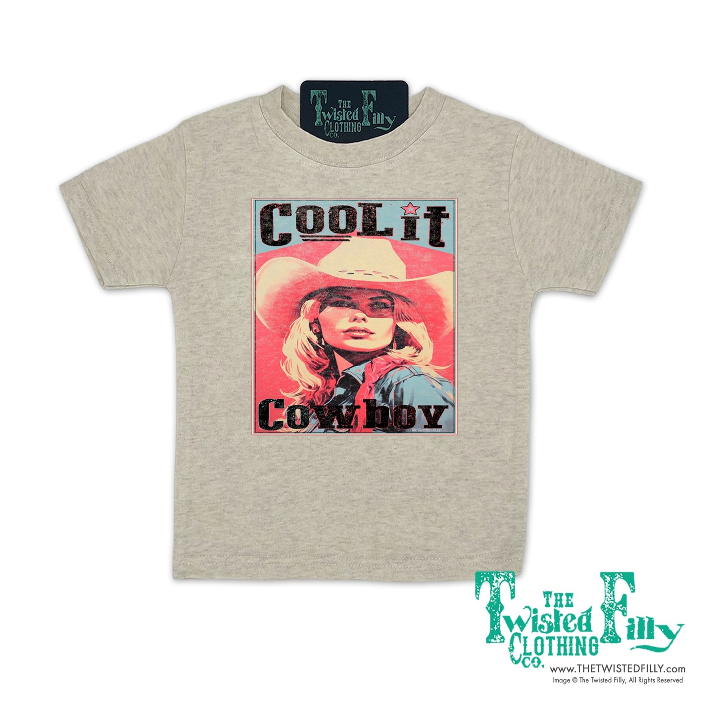 Cool It Cowboy - S/S Girls Youth Tee (6 Pcs)