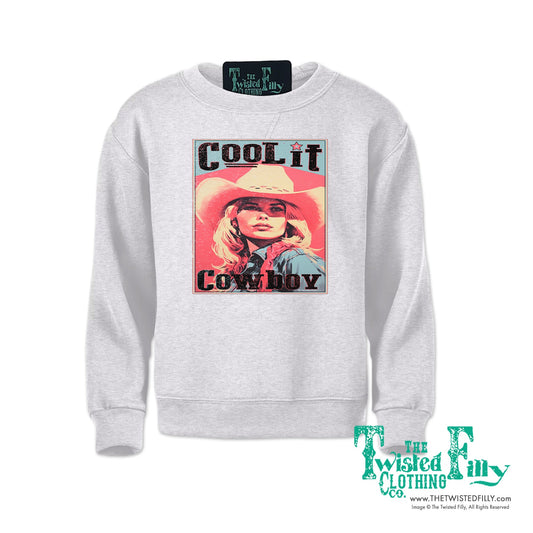 Cool It Cowboy - Youth Girls Sweatshirt (7 Pcs)
