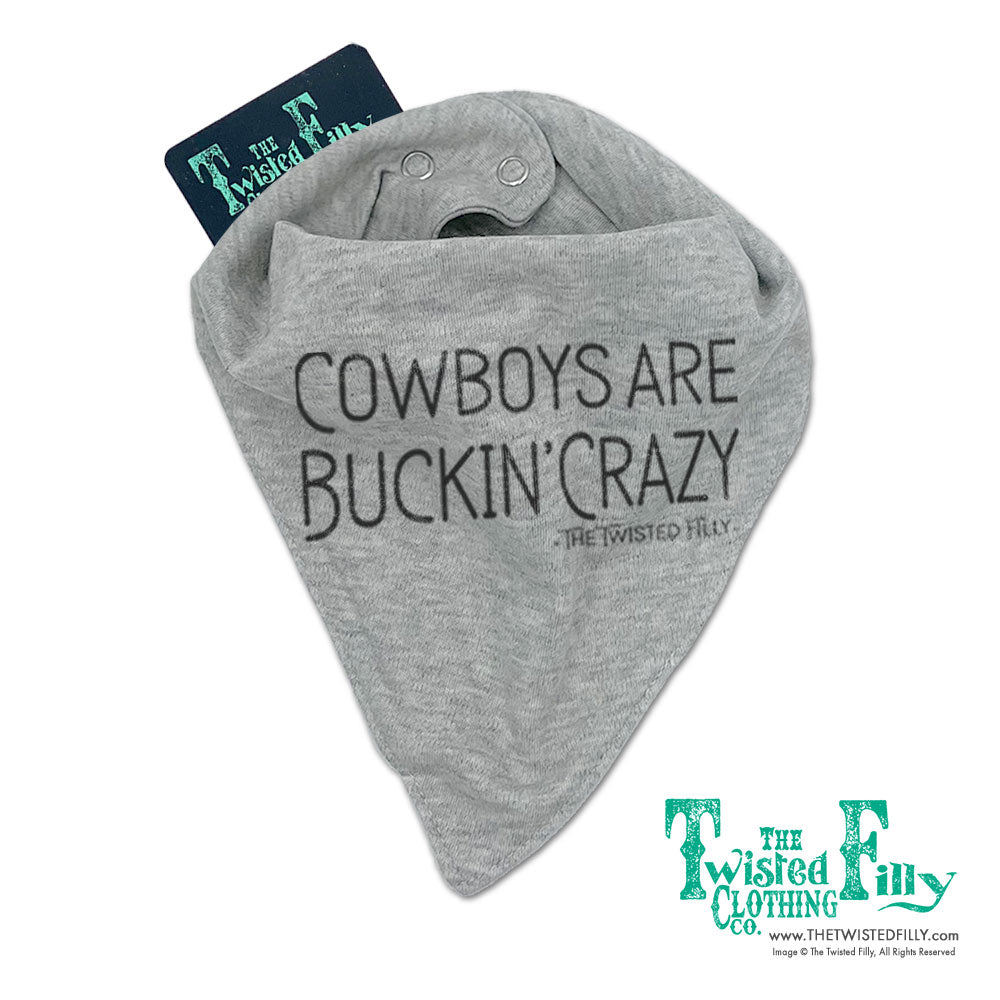 Cowboys Are Buckin' Crazy - Bandana Bib (3pcs)