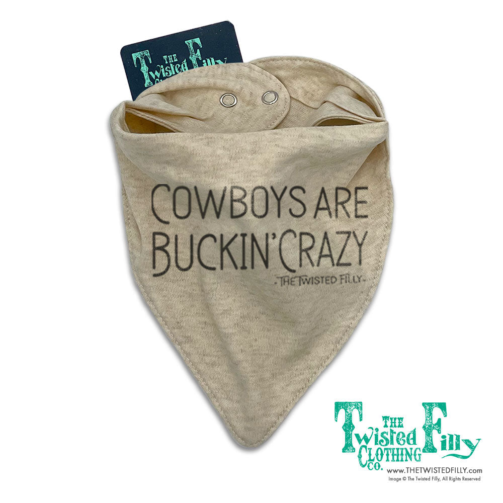 Cowboys Are Buckin' Crazy - Bandana Bib (3pcs)