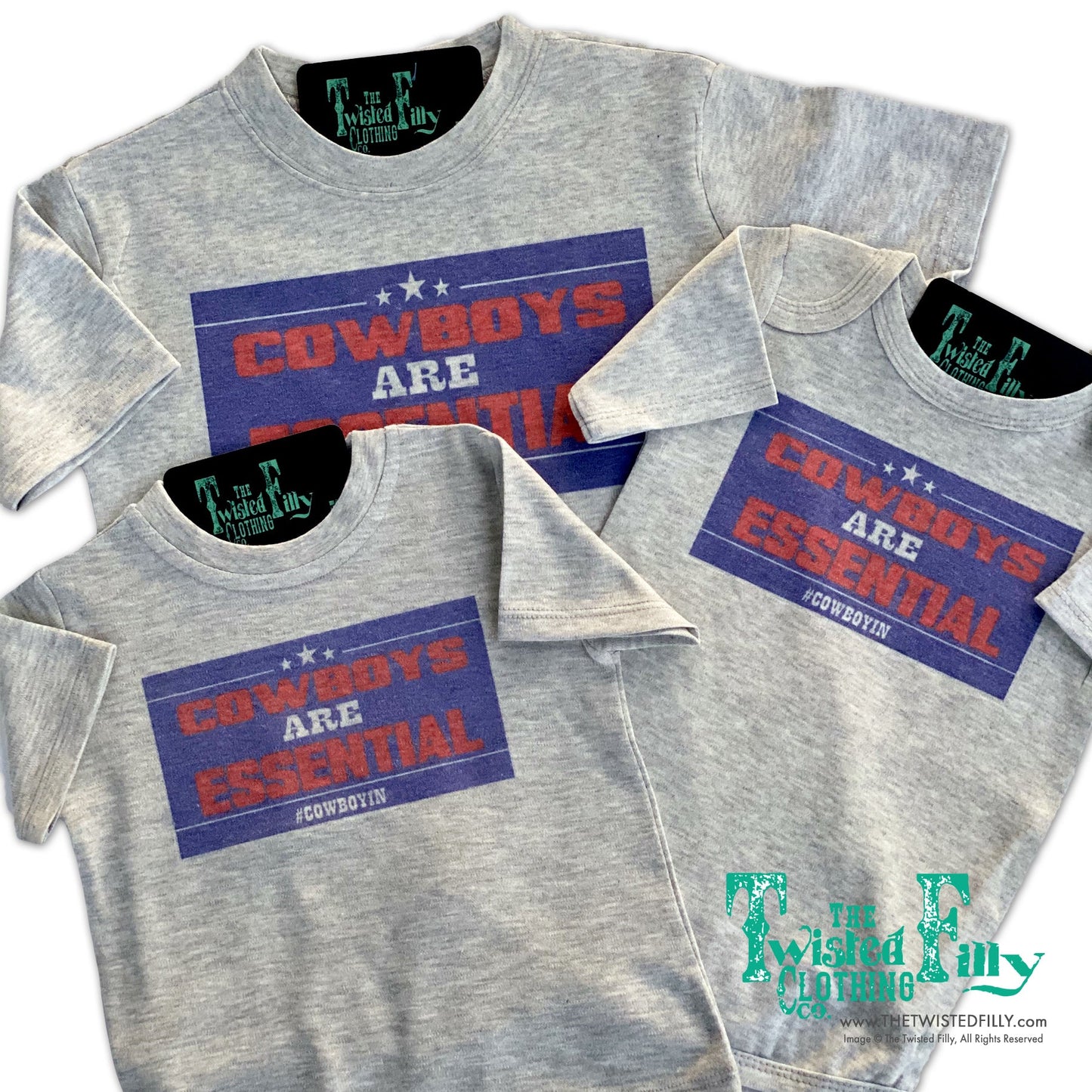Cowboys Are Essential - S/S Toddler Tee (6 Pcs)