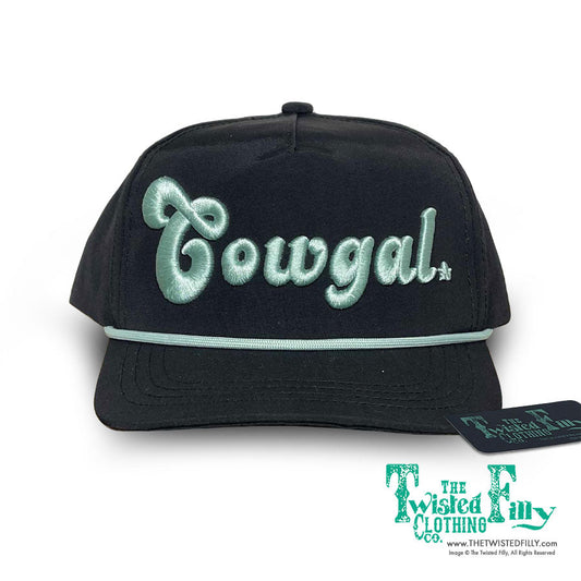Cowgal 3D Embroidered - Infant Snapback  Hat (2pcs)