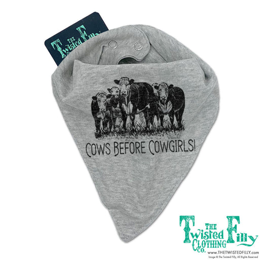 Cows Before Cowgirls - Bandana Bib (3pcs)