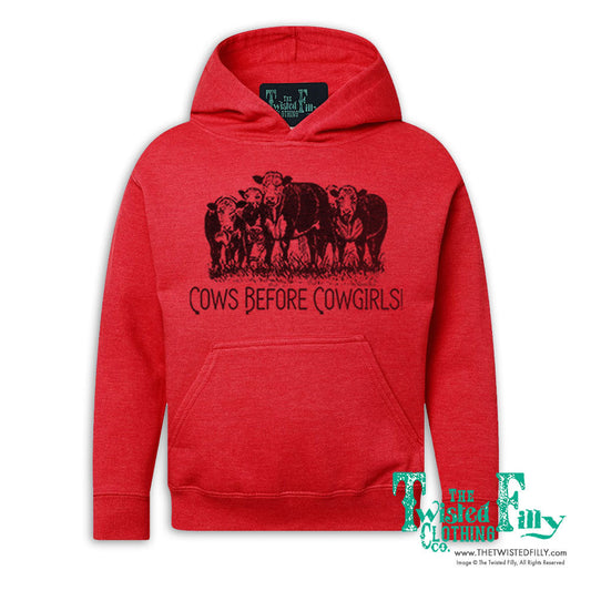 Cows Before Cowgirls - Youth Hoodie (7 Pcs)