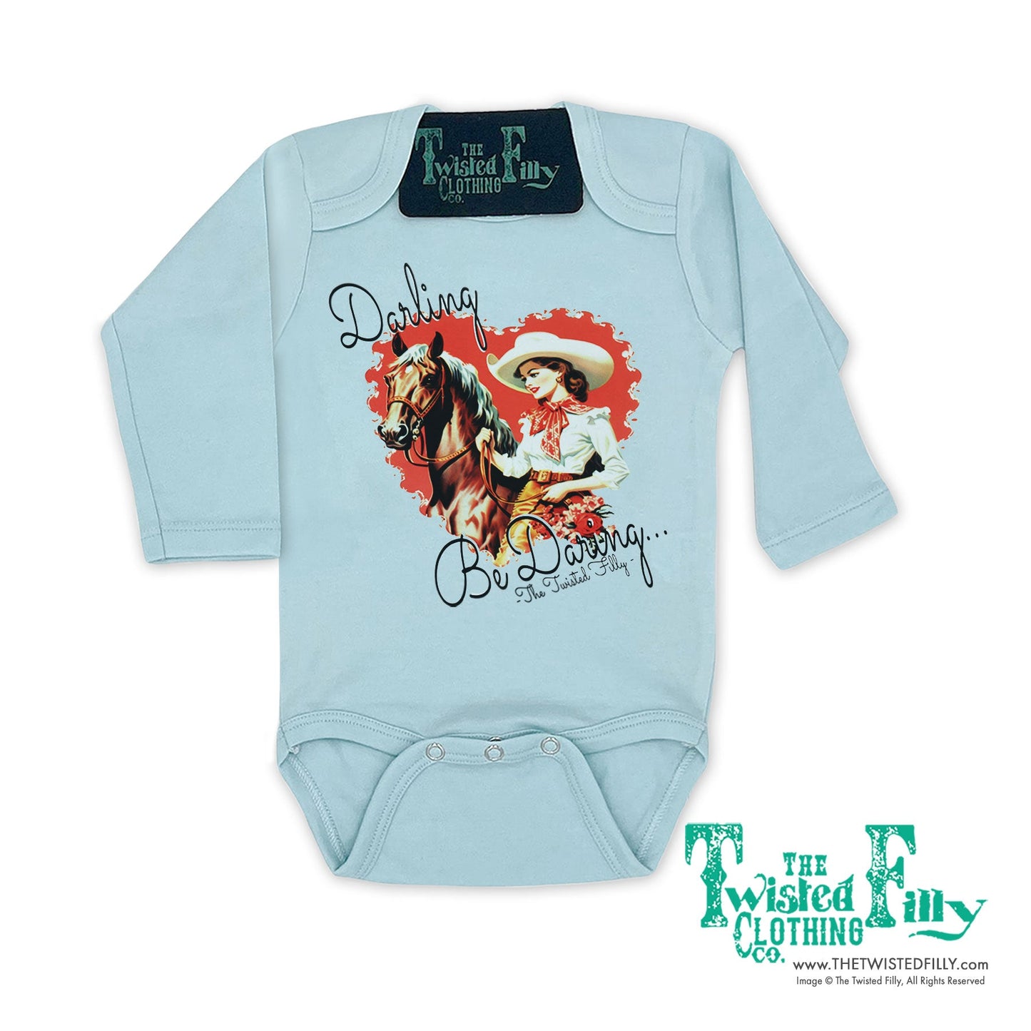 Darling Be Daring - L/S Infant One Piece (6pcs)