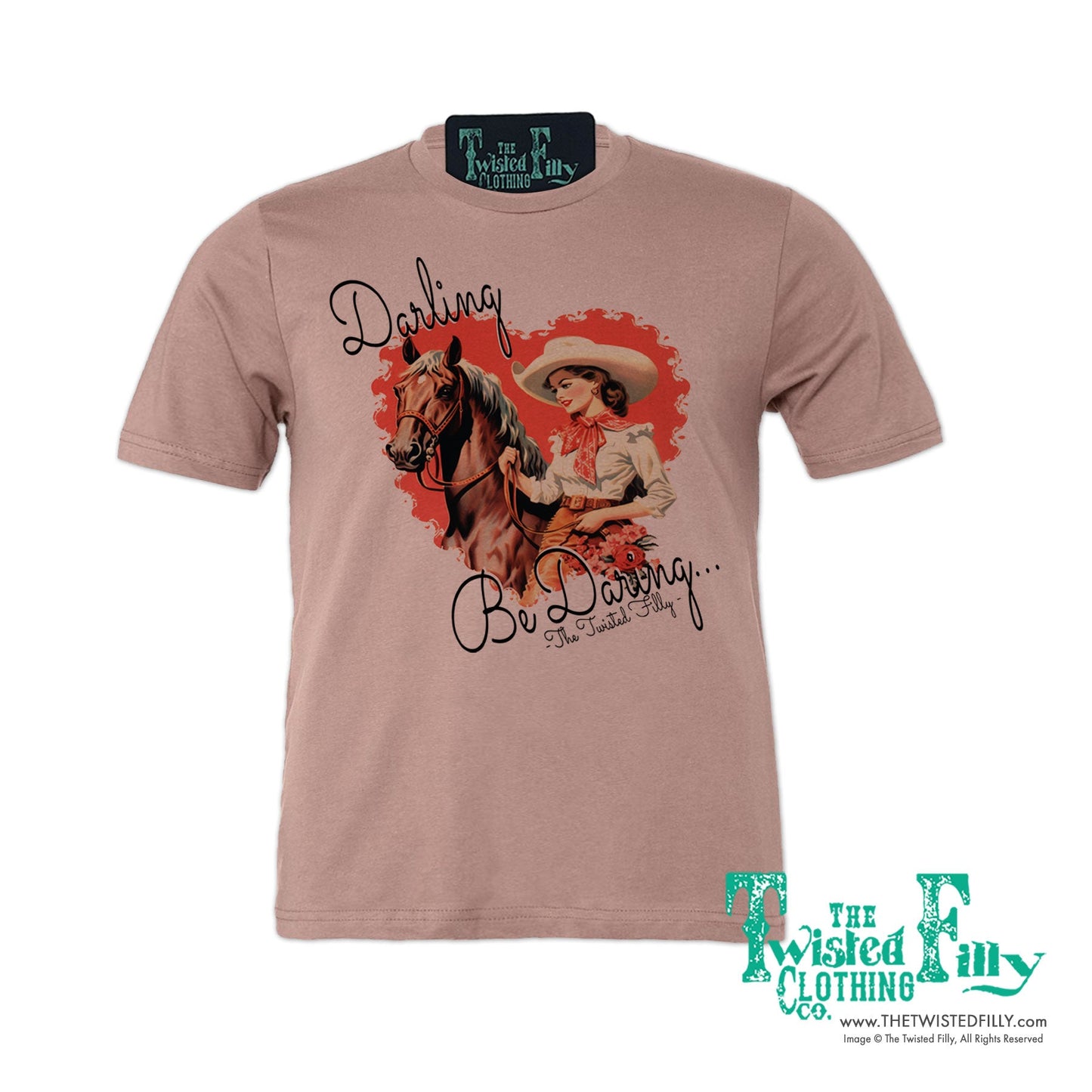 Darling Be Daring - Adult Crew Neck Tee