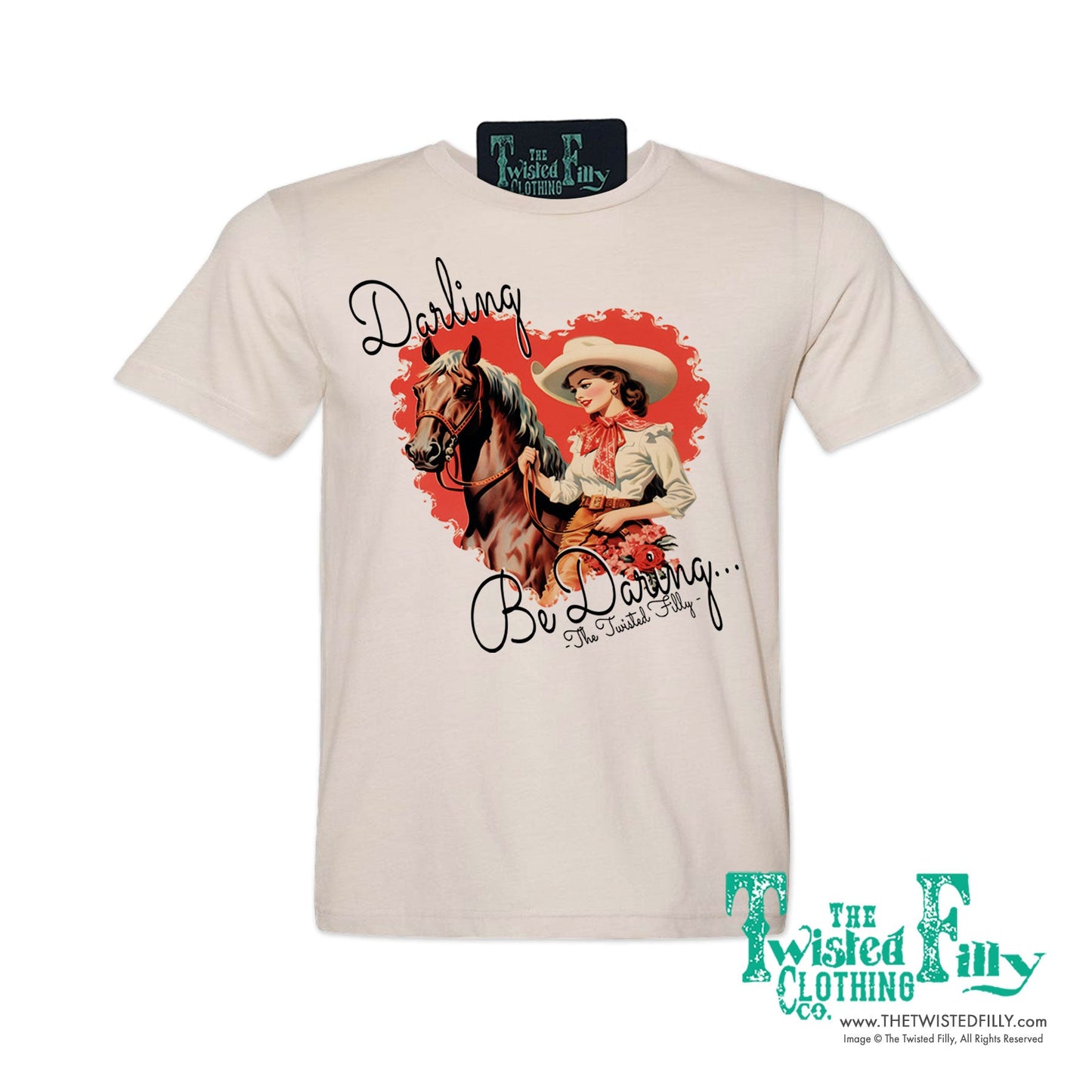 Darling Be Daring - Adult Crew Neck Tee
