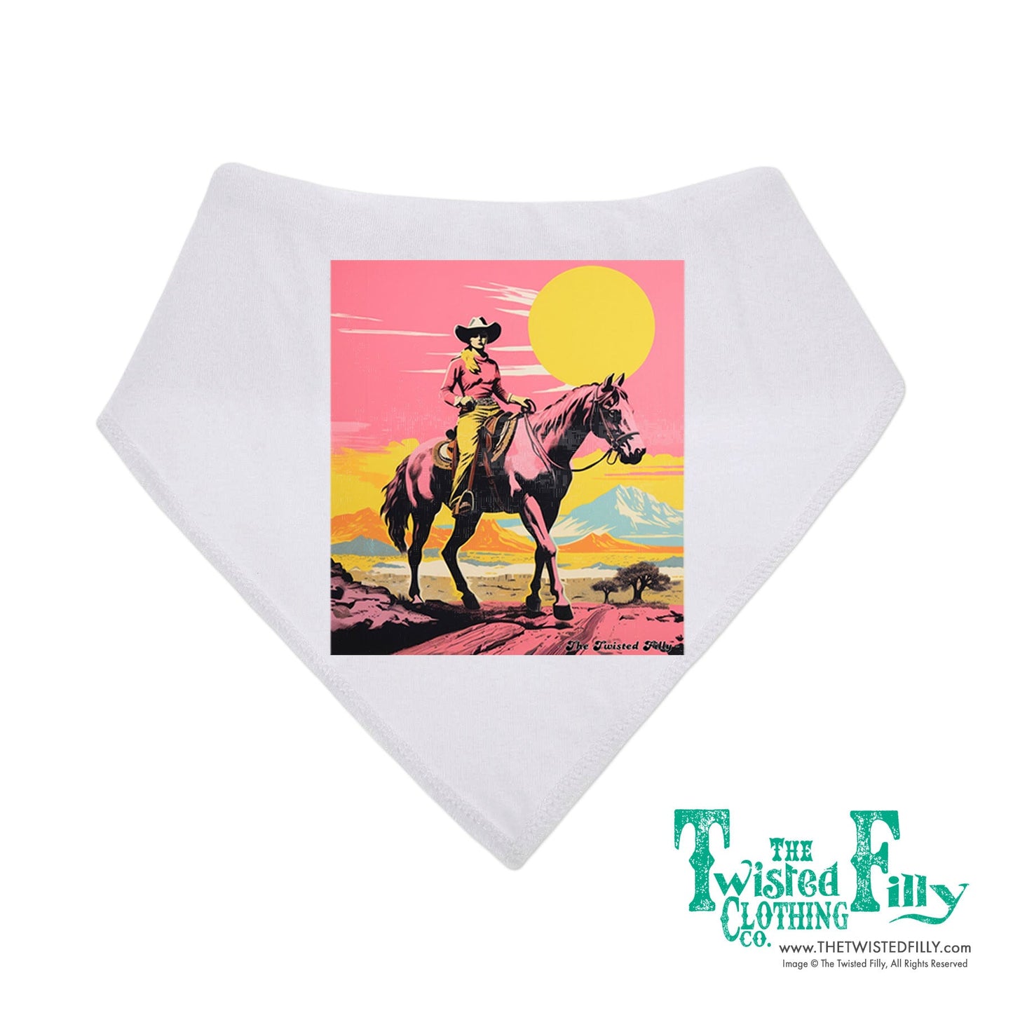 Desert Cowgirl - Bandana Bib (3pcs)