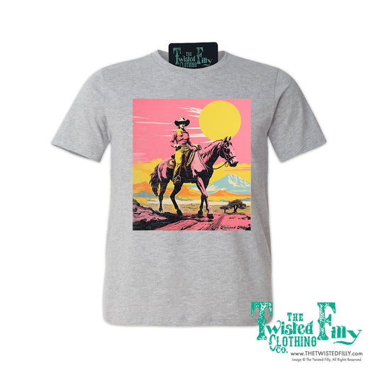 Desert Cowgirl - Adult Crew Neck Unisex Tee
