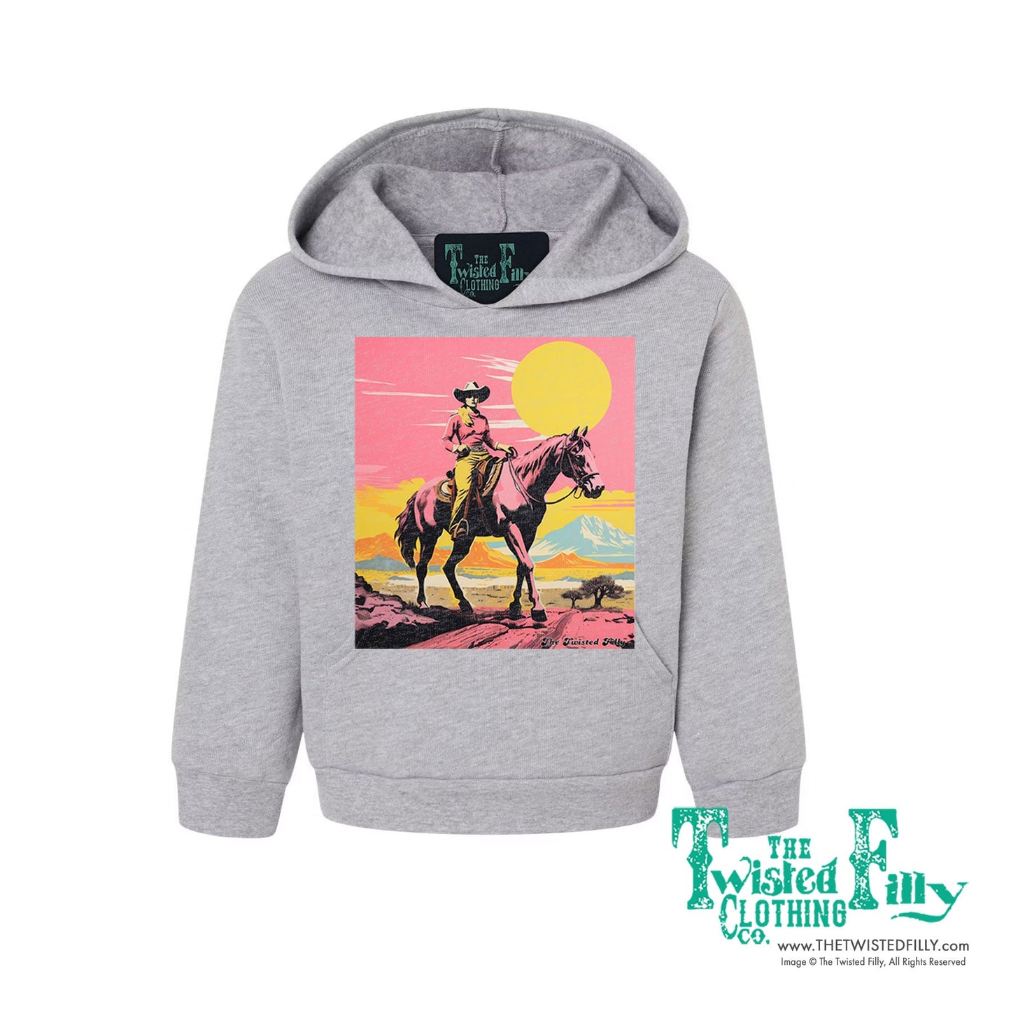 Desert Cowgirl - Toddler Hoodie (6 Pcs)