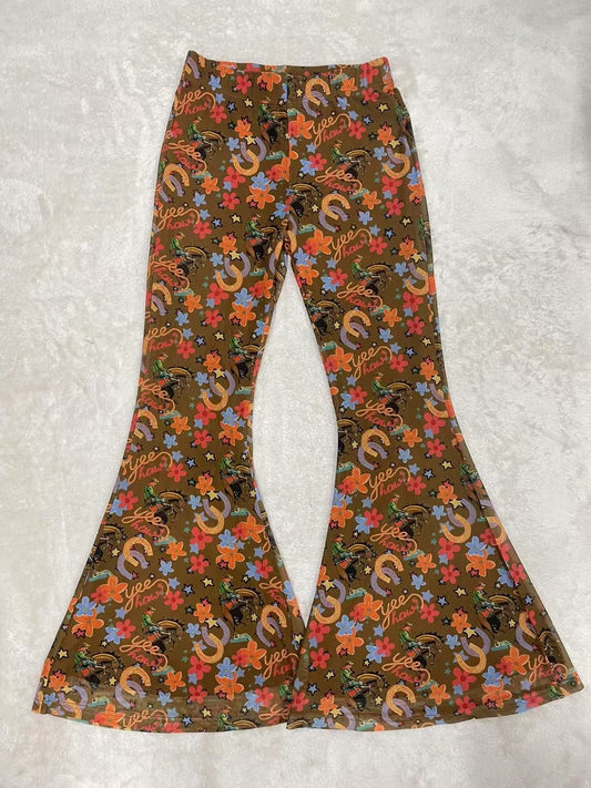 Brown Yee Haw - Youth Mesh Bell Pants (6pcs)