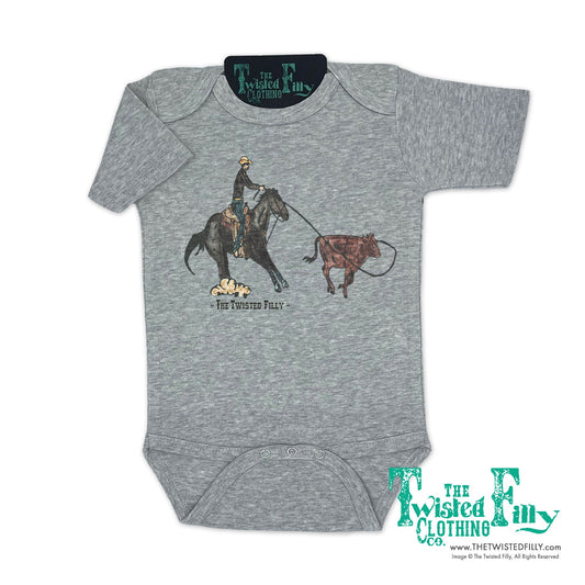 End Of The Line Calf Roper - S/S Infant One Piece (6 Pcs)