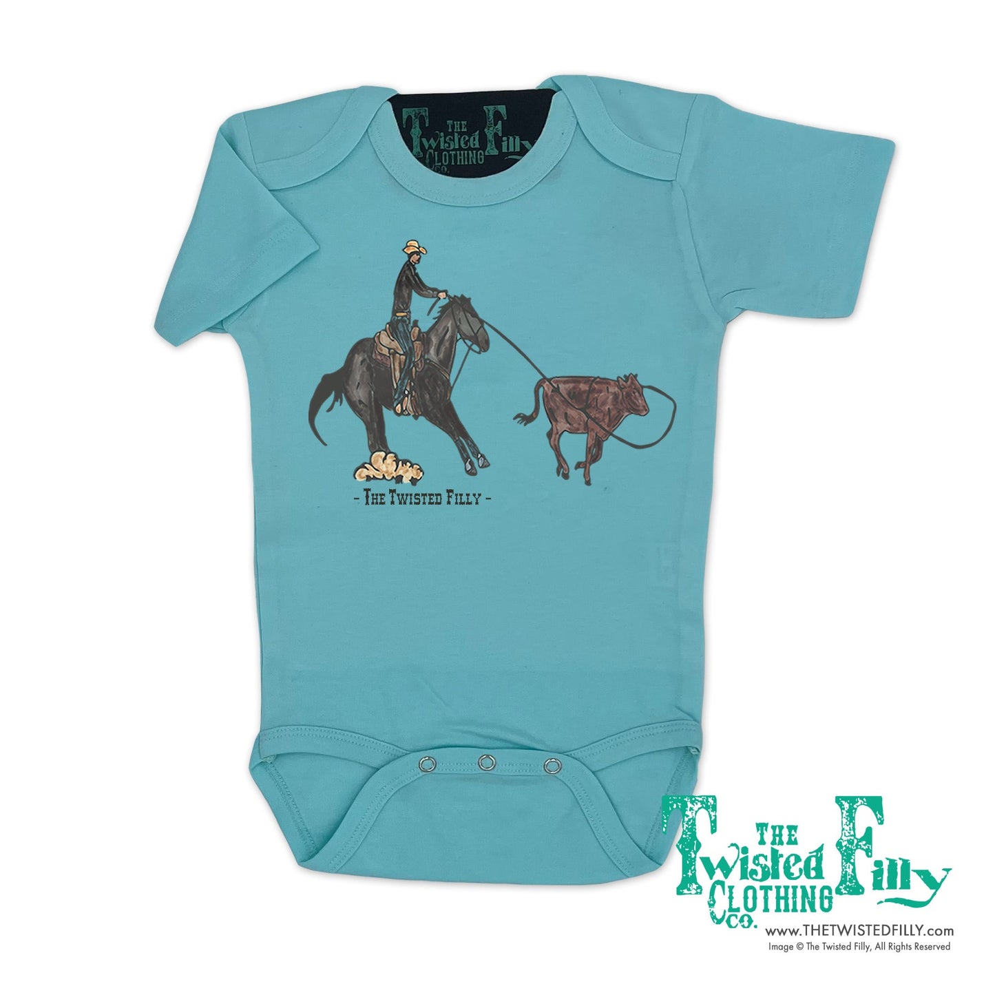 End Of The Line Calf Roper - S/S Infant One Piece (6 Pcs)