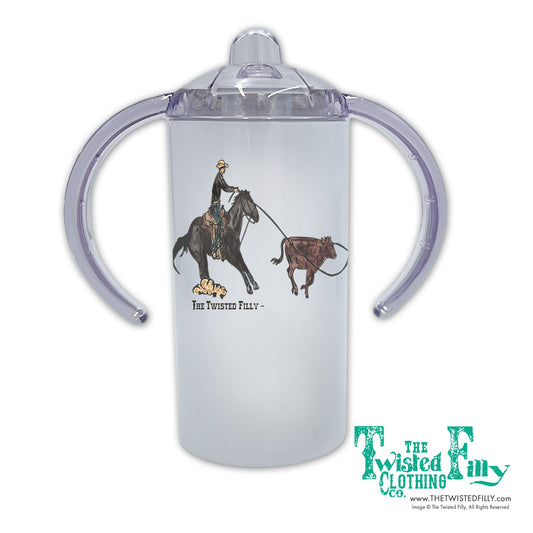 End Of The Line Calf Roper Sippy (2pcs)