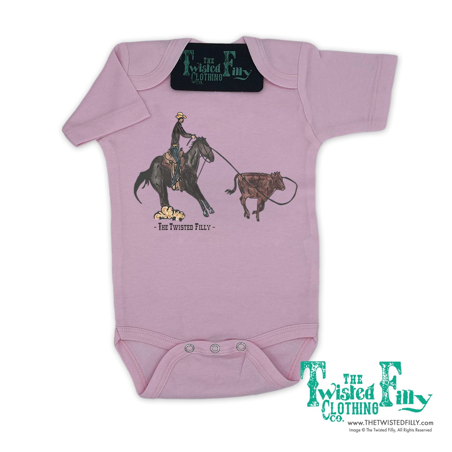 End Of The Line Calf Roper - S/S Infant One Piece (6 Pcs)