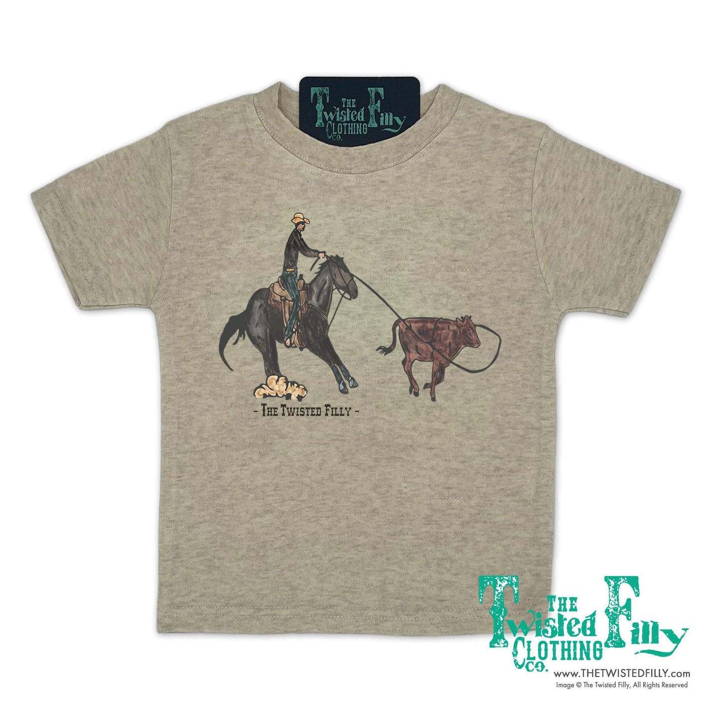 End Of The Line Calf Roper - S/S Youth Tee (6 Pcs)