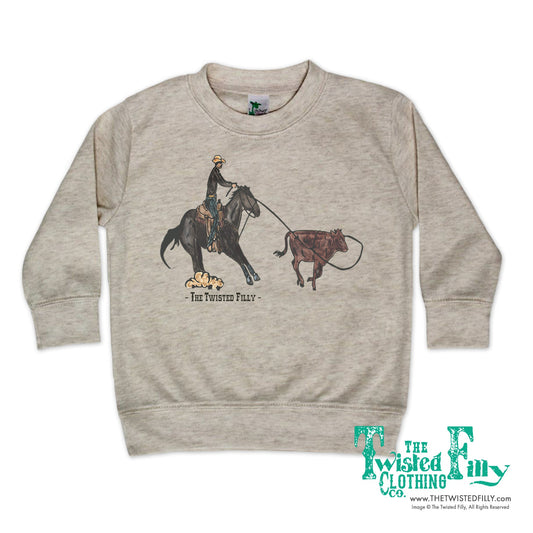 End Of The Line Calf Roper - Toddler Pullover (6 Pcs)
