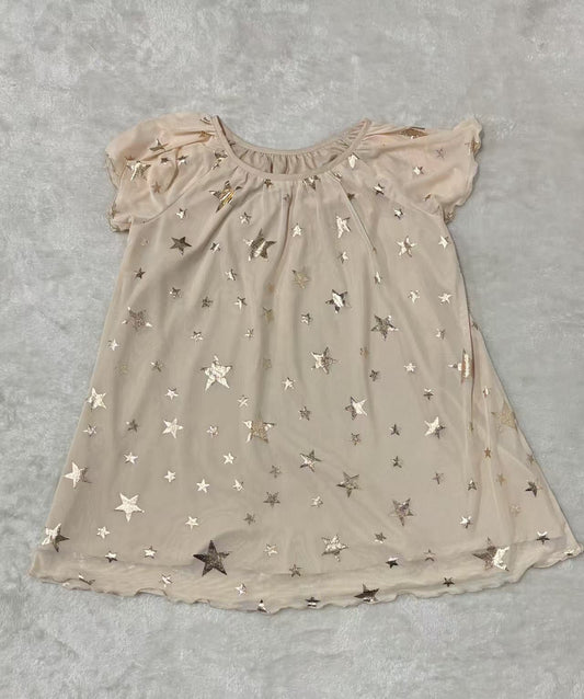 Rose Gold Star - Toddler Mesh Dress (4pcs)