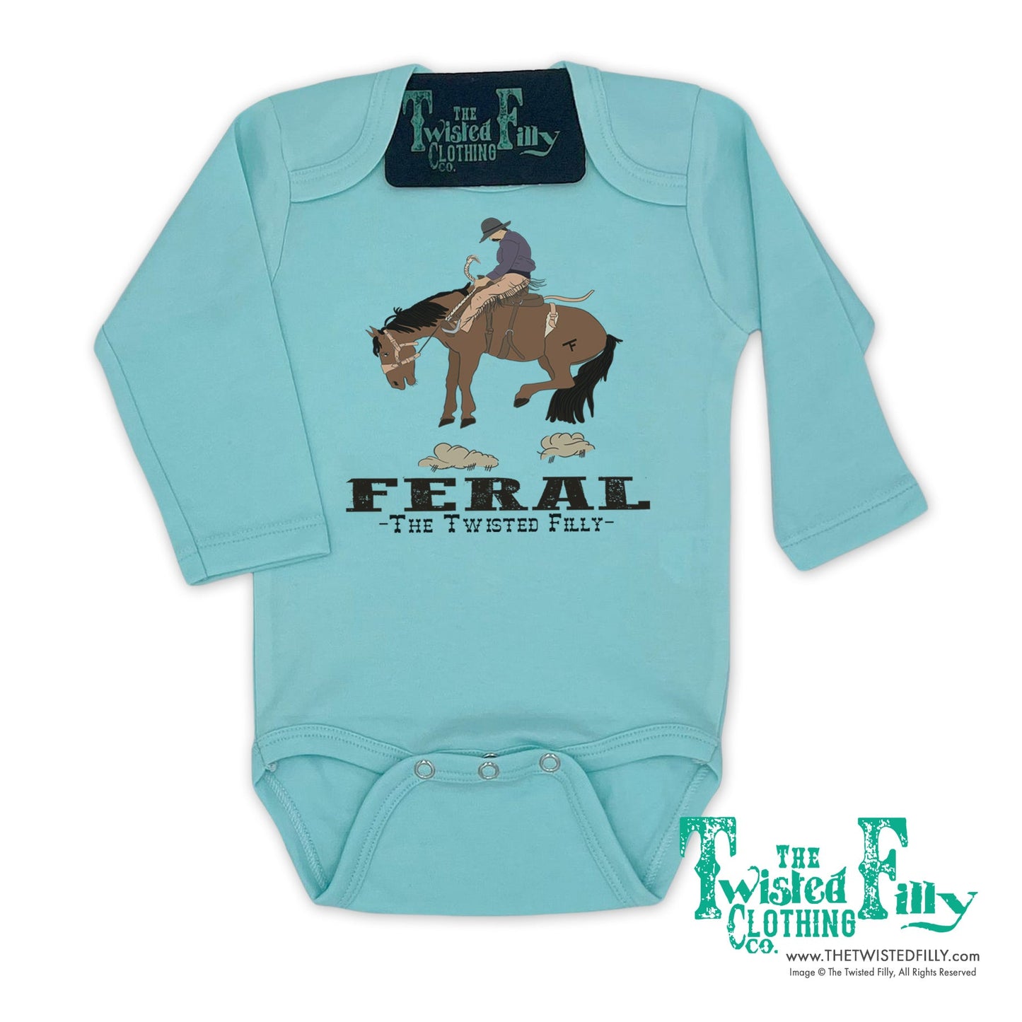 FERAL - L/S Infant One Piece (6pcs)