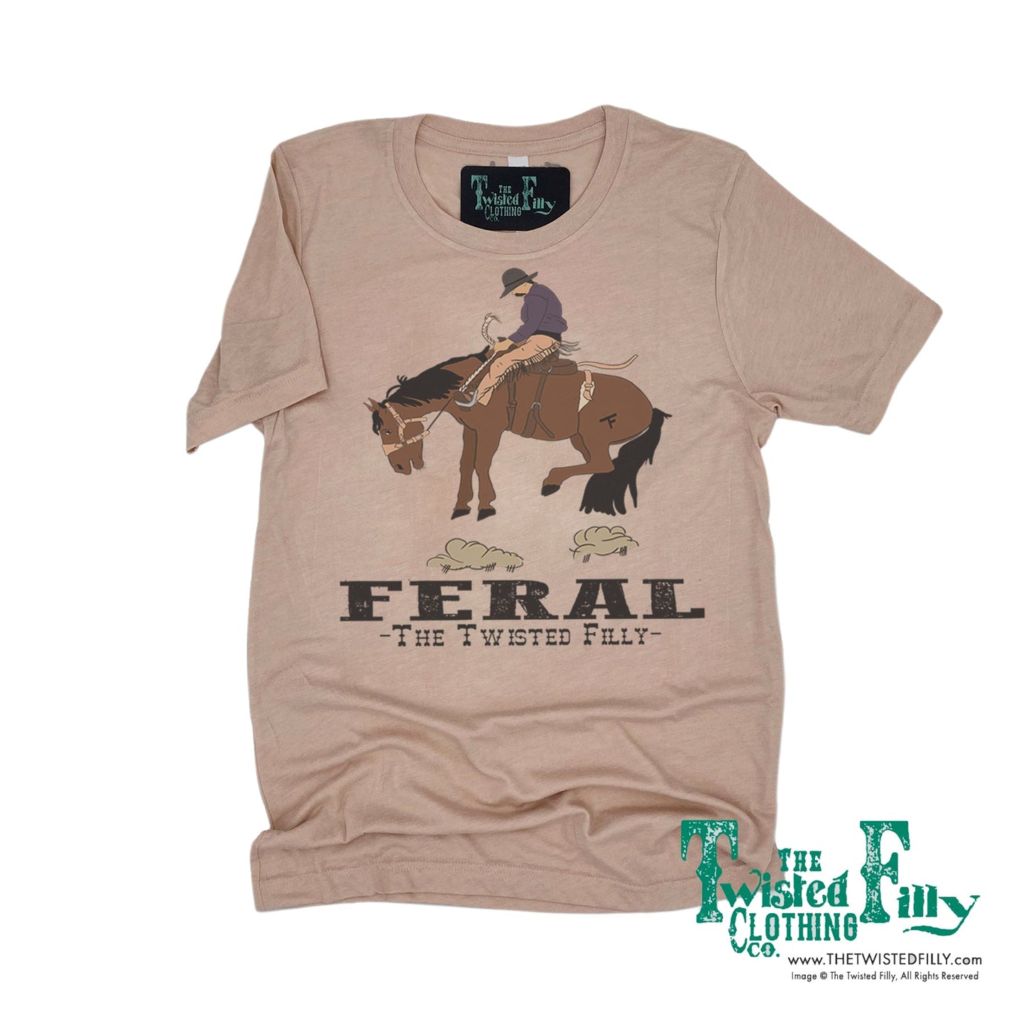 FERAL - Crew Neck Adult Tee (7pcs)