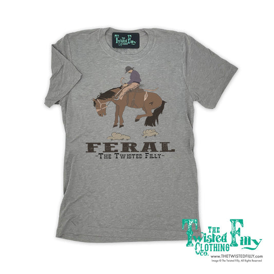 FERAL - Crew Neck Adult Tee (7pcs)