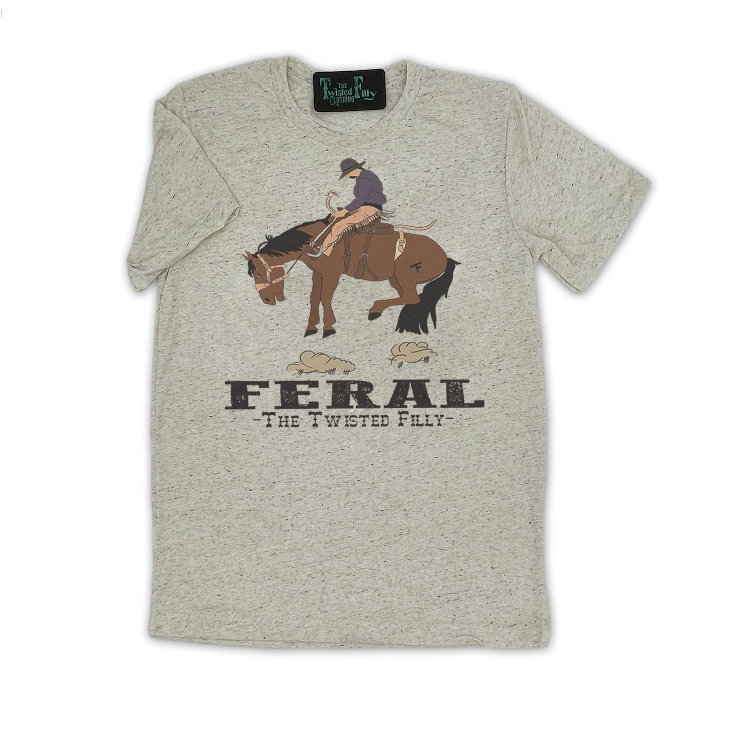 FERAL - Crew Neck Adult Tee (7pcs)