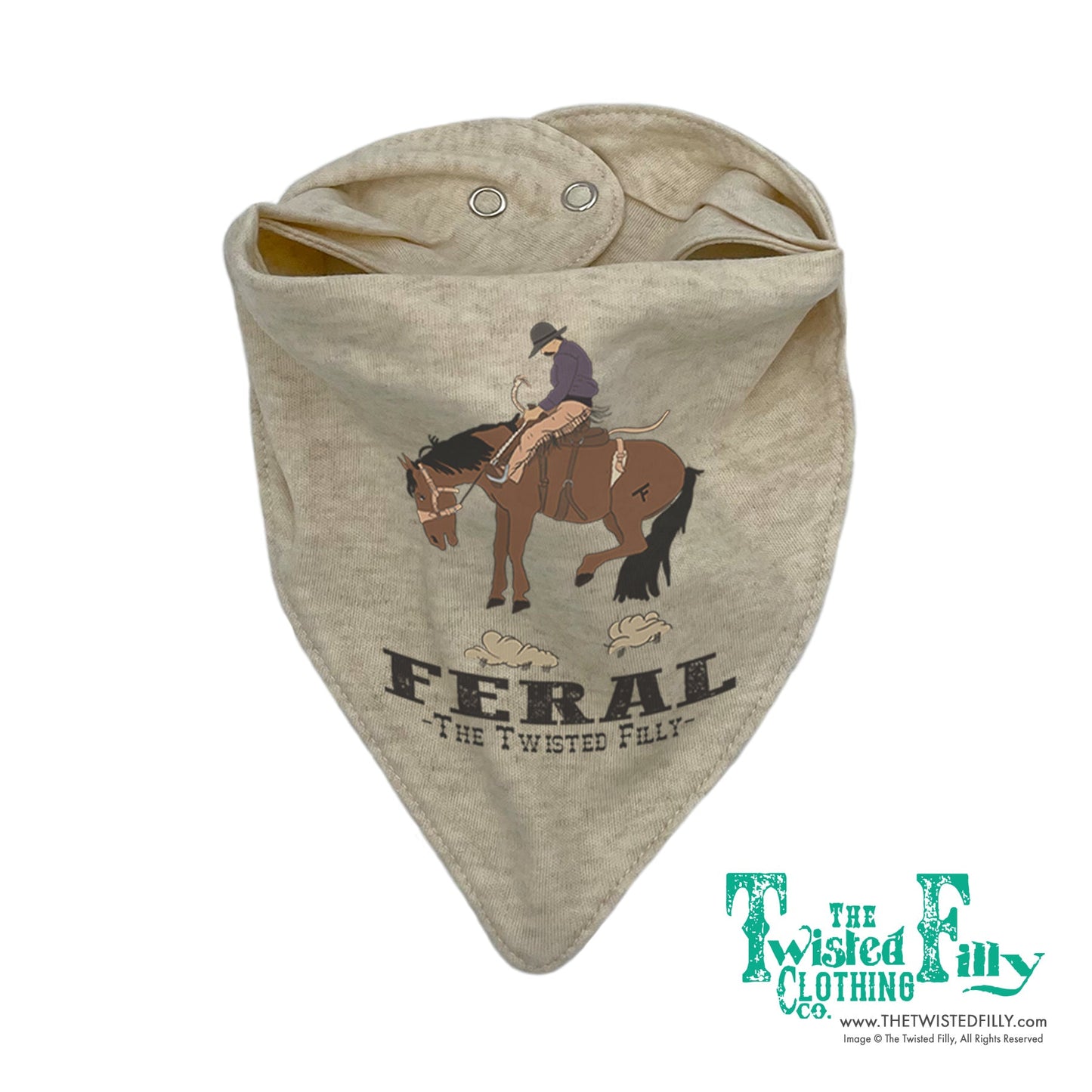Feral - Bandana Bib (3pcs)