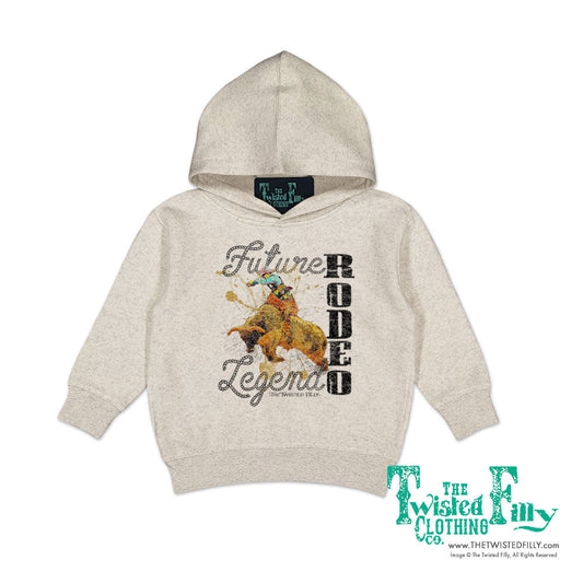 Future Rodeo Legend Bull - Toddler Hoodie - Oatmeal (6pcs)