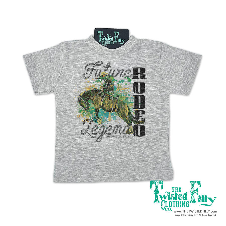 Future Rodeo Legend Bull - S/S Youth Tee - Oatmeal (6pcs)